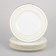 Villeroy & Boch, set of six dinner plates.