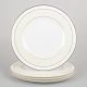 Villeroy & Boch, set of four dinner plates.