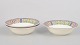 Gien "Savane", set of three bowls.