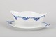 L'Art presents: Royal Copenhagen Princess, sauce boat with stand.