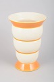 L'Art presents: Villeroy & Boch, large Art Deco faience vase.