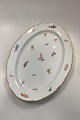 Danam Antik presents: Meissen Porcelain Oval Dish, Large with Flower Design