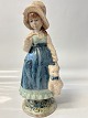 Antik Huset presents: Standing Girl, Figure Spanish.Height 27.0 cm.
