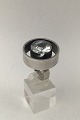Danam Antik presents: Hans Hansen Sterling Silver Modern Ring Zirkon