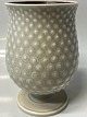 Antik Huset presents: Vase, pear-shaped on a low foot 12.5 cm Aluminia art faience RC Faience.