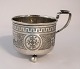 Lundin Antique presents: Russian silver cup 84 (875). Height 6.5 cm. Diameter 7.3 cm. Produced 1874.