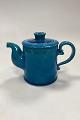 Danam Antik presents: Kaehler Ceramics Stoneware Tea Pot with Turquoise Glaze