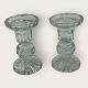 Moster Olga - Antik og Design presents: Crystal candle holders*DKK 300 per set
