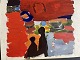 Gouache af den svenske kunstner Lars Bertle - Personer i ...