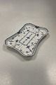 Danam Antik presents: Royal Copenhagen Blue Fluted Half Laced Oblong Tray No 716