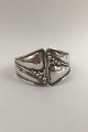 Jacob Hull Silver Plated Metal Armring (Hinged)