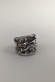 Jacob Hull Silverplated Metal Ring