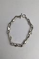 Jacob Hull Silver Plated Metal Bracelet