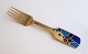 MichelsenChristmas fork1990Sterling (925)