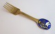 MichelsenChristmas fork1985Sterling (925)