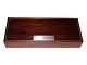 Rose wood box with inlaid Hans Hansen sterling silver ...