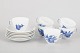 Royal Copenhagen Blue Flower Braided, set of six coffee ...