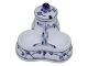 Blue Fluted PlainRare plat-de-ménage