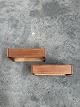 1 par Teak sengeborde