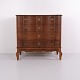 Large Baroque Oak Chest of Drawers with Brass Fittings, ...