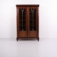 Display Cabinet in Hand-Polished Mahogany with Glass ...