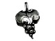 Antik K presents: Georg Jensen sterling silverYear jewellery 1996 pendant