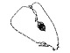 Antik K presents: Georg Jensen sterling silverYear jewellery 1991 pendant with black onyx