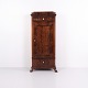 Antique Hand-Polished Mahogany Silverware Cabinet with ...