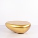 Kare Design Pebble Coffee Table in a Gold-Coloured Finish