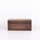 Wall-Mounted Rosewood Cabinet with Glass Doors, Danish ...