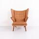 Hans J. Wegner AP19 Papa Bear Chair in Cognac-Coloured ...
