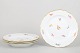 Meissen, set of four dinner plates.