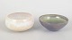 L'Art presents: Lotte Glob, pair of bowls.