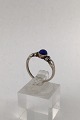 Georg Jensen Sterling Silver Ring No. 55 Lapis Lazuli