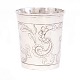 Aabenraa Antikvitetshandel presents: Silver beaker by Jørgen Friis, Randers, 1773-90. H: 8,3cm