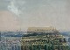 Copenhagen seen from the top floor of Frederiksberg ...