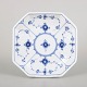 Royal Copenhagen Blue Fluted Plain, octagonal dish.