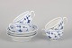 Royal Copenhagen Blue Fluted Plain, set of four coffee ...