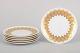 Bjørn Wiinblad for Rosenthal, set of six dessert plates.
