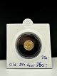 0,5g 24 Karat Guld Mønt H.C. Andersen Motiv