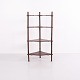 Antique Wooden Corner Whatnot / Étagère with 4 Shelves ...