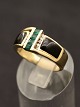 Middelfart Antik presents: 14 carat gold ring with 10 small diamonds