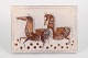 Britt Philipson for Upsala Ekeby, wall plaque.