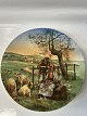 Villeroy & Boch, Plate shepherd/man and woman with ...