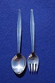 Antikkram presents: Grace Danish sterling silver flatware, salad set of 2 pieces 16.5cm all of silver