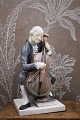 Bing & Grondahl figurine of a cellist in a rococo costume...