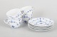 Royal Copenhagen Blue Fluted Plain, set of four coffee ...