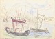Jens Søndergaard, ships at sea.