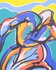 Gorm Eriksen, “Aids-Fonden”, colour lithograph, listed ...