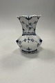 Royal Copenhagen Blue Fluted Full Lace Vase with snails ...